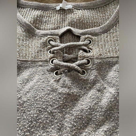 Maurice’s plus size brushed lace up sweater - Picture 6 of 9
